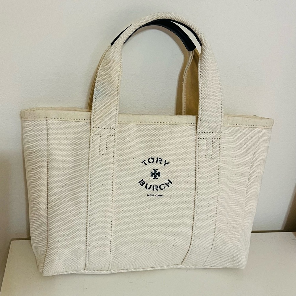 New Tory Burch canvas tote
